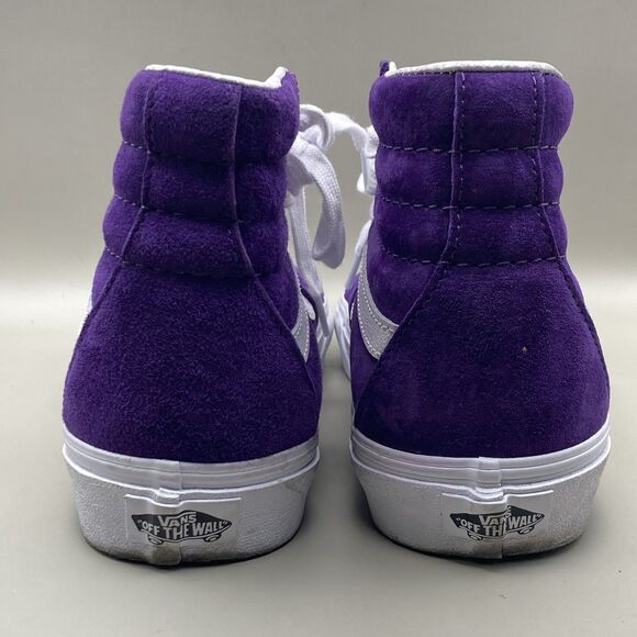 VANS Sk8-Hi Pig Suede Purple Açaí Size Mens 7 / Womens 8.5 US Hightop Shoes main image 4